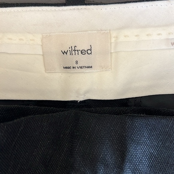 Aritzia Wilfred Black High Waist Casual Shorts size 8 - Picture 4 of 6
